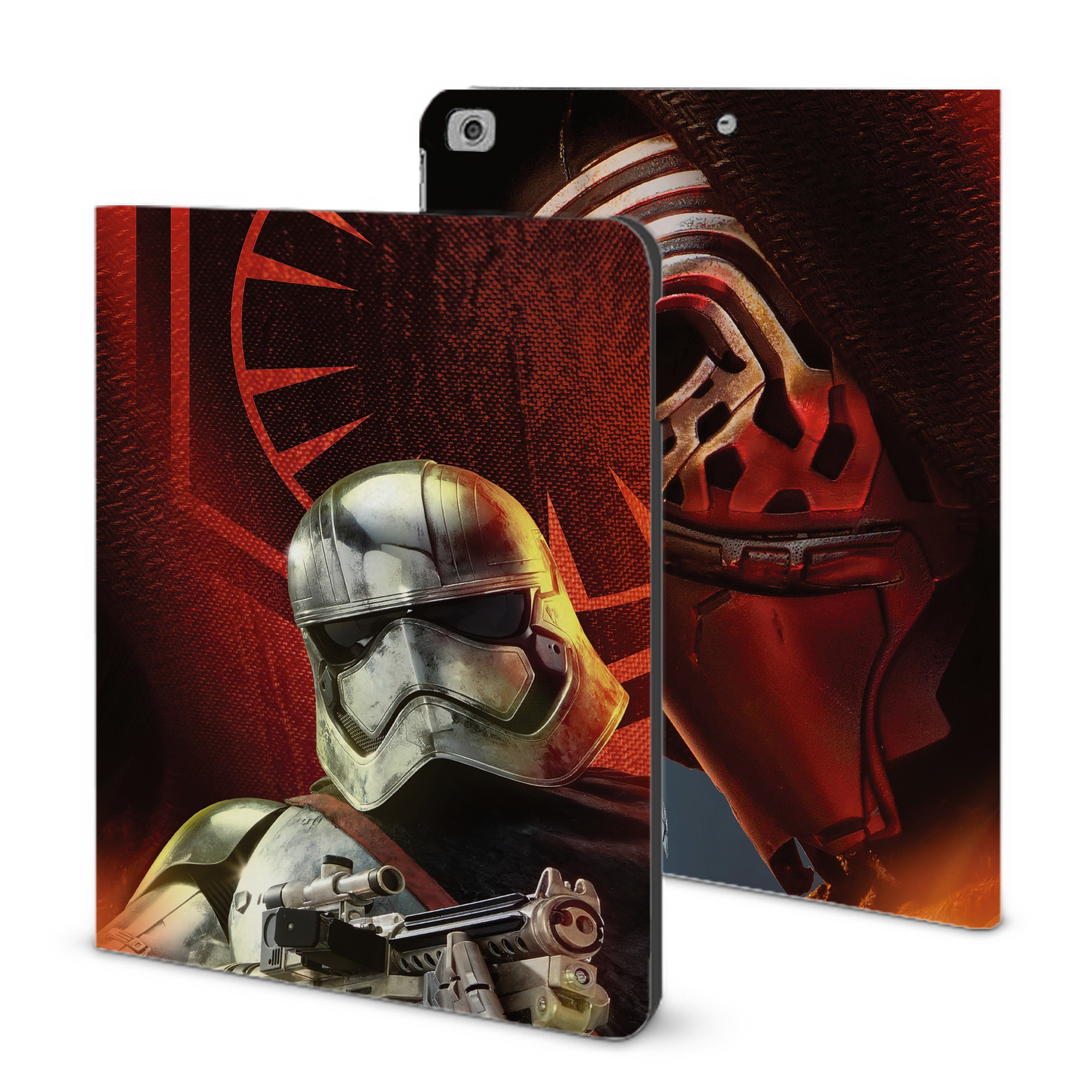 （画像用） スター・ウォーズ Star Wars IPad ケース ブック型 PUレザー TPU 耐衝撃 軽量 薄型 ペン収納なし 全面保護 IPad 各モデル対応